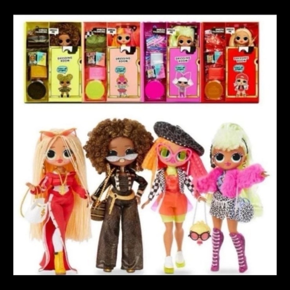 L.O.L. Surprise! 4 pack series 1 complete Doll Collection